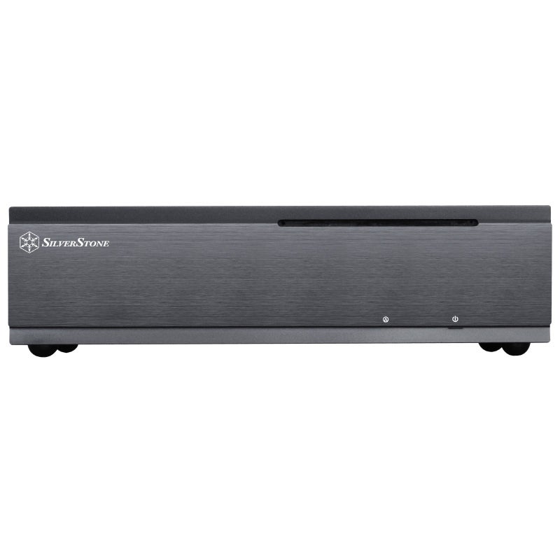 Silverstone Tek 0.8mm Steel Body Mini-ITX Media Center/HTPC Computer Case with Aluminum Front Panel ML06B - Image 2